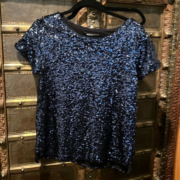 WHBM sequin tee nwt - Picture 1 of 2